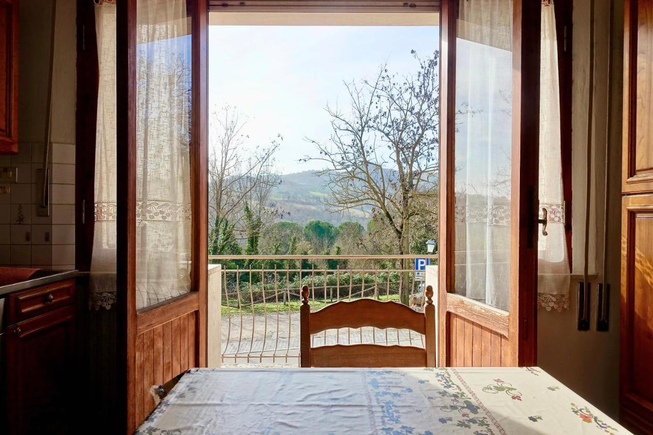 Casa Timo A Bagno Vignoni Apartamento Exterior foto